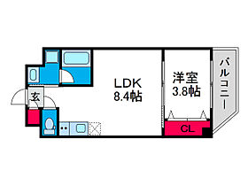 リックス天王寺南  ｜ 大阪府大阪市阿倍野区天王寺町南3丁目（賃貸マンション1LDK・4階・28.12㎡） その2