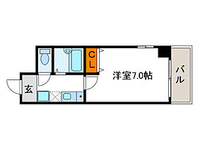 グランディール阪南町II番館  ｜ 大阪府大阪市阿倍野区阪南町2丁目（賃貸マンション1K・3階・21.90㎡） その2