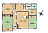 間取り：【間取り】洋室1部屋、和室2部屋の3SLDKの間取りです。