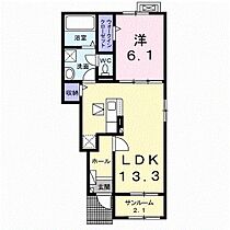 プラーム小諸　I 103 ｜ 長野県小諸市古城２丁目（賃貸アパート1LDK・1階・50.01㎡） その2