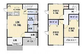 Hops　A  ｜ 長野県佐久市長土呂（賃貸一戸建3LDK・--・79.51㎡） その2