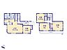 間取り：2号棟【間取図】土地面積90.85m2　建物面積90.46m2