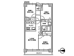 間取図画像 3LDK