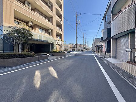 【前面道路】家の良し悪しだけでなく周辺環境も重要なポイント。