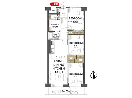【間取図】是非とも現地をご確認ください。