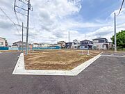 【現地土地写真】「この土地に、どんな家が建てられるかな？」いろいろイメージを膨らませてください！