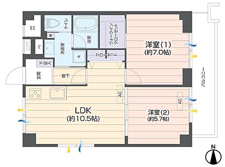 【間取り図】