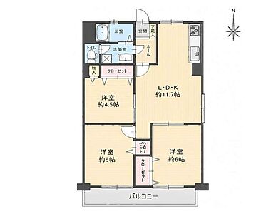 間取り：【間取図】是非とも現地をご確認ください。