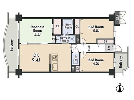 【間取図】是非とも現地をご確認ください。