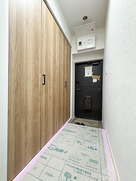 【玄関】シューズボックスがしっかりあります