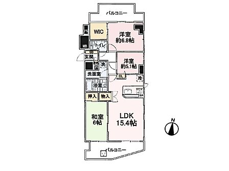 【間取図】是非とも現地をご確認ください。