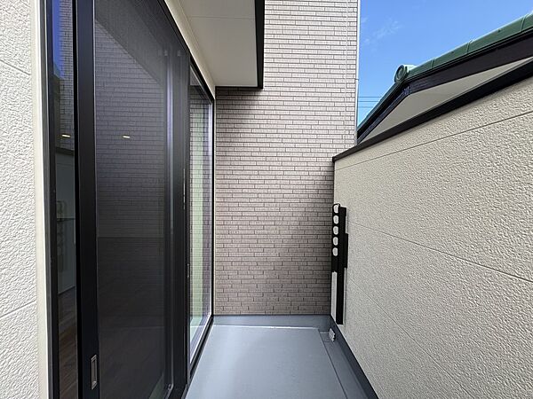 バルコニーを拡大表示