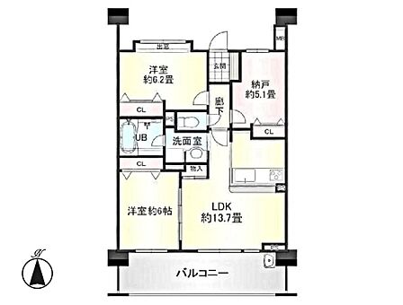【間取図】是非とも現地をご確認ください。