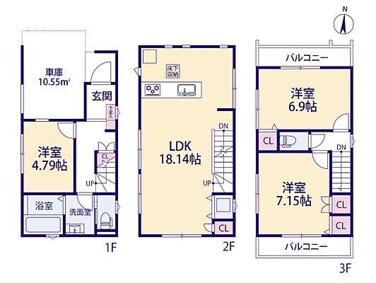 間取り さいたま市浦和区本太