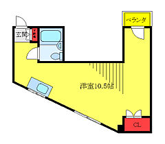 東京都北区王子本町1丁目13-9（賃貸マンション1R・2階・22.75㎡） その2