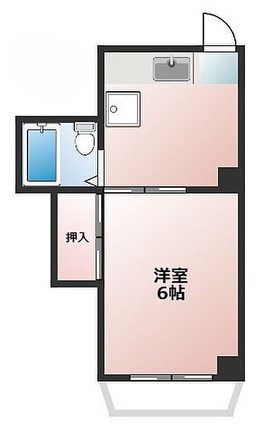 大塚梅田マンション 302｜東京都文京区大塚5丁目(賃貸マンション1K・3階・21.40㎡)の写真 その2