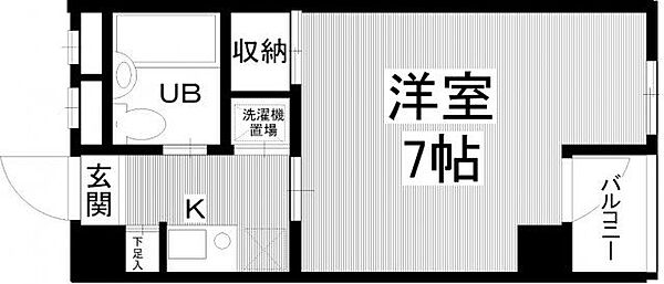 アクア江戸川橋 203｜東京都文京区水道2丁目(賃貸マンション1K・2階・20.83㎡)の写真 その2