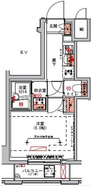 ハーモニーレジデンス山手大塚002 703｜東京都豊島区北大塚2丁目(賃貸マンション1K・7階・21.06㎡)の写真 その2