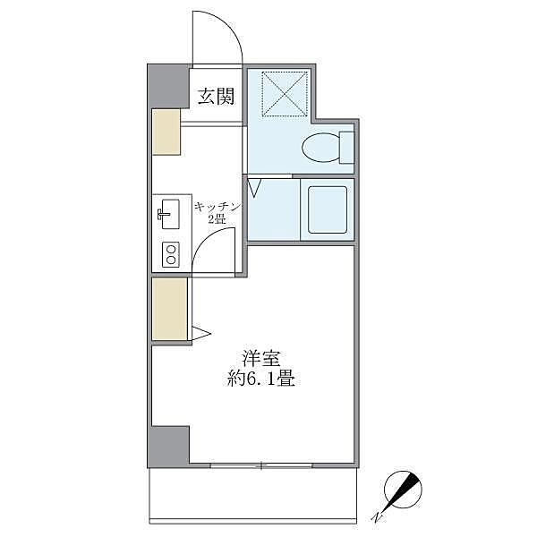 ＫＤＸレジデンス小豆沢 401｜東京都板橋区小豆沢1丁目(賃貸マンション1K・4階・21.12㎡)の写真 その2