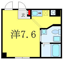 Air Tower Nippori Ｂ棟 401 ｜ 東京都荒川区西日暮里2丁目（賃貸マンション1R・4階・20.00㎡） その2