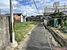 外観：西向きの土地です