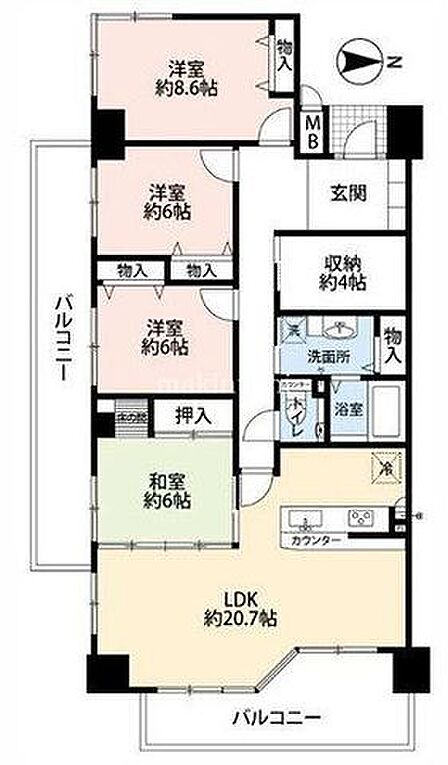 間取図