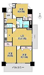 間取図画像 3LDK