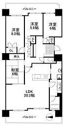 間取図画像 4LDK