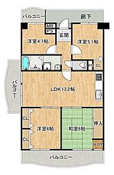 間取図画像 4LDK