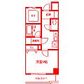 レシール・ルナ6階6.9万円