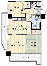 間取図画像 3LDK