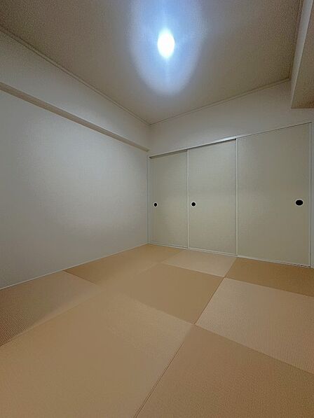 押入があり、スッキリ片づけられます！
