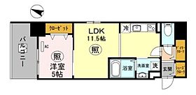 兵庫県神戸市中央区海岸通２丁目（賃貸マンション1LDK・8階・41.90㎡） その2