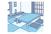 あったら嬉しい和室がございます！畳の温かみを感じられ、ゆっくりお昼寝など休日におくつろぎいただける空間です！是非ご活用ください！