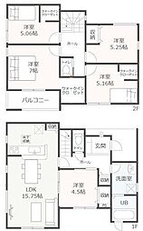 富士宮市万野原新田　全3棟　2号棟