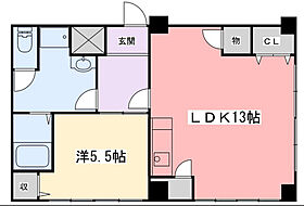 インタービレッジ新在家 2-B ｜ 兵庫県姫路市南新在家（賃貸マンション1LDK・2階・54.70㎡） その2