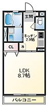 兵庫県姫路市別所町別所1691-1（賃貸アパート1K・2階・27.16㎡） その2