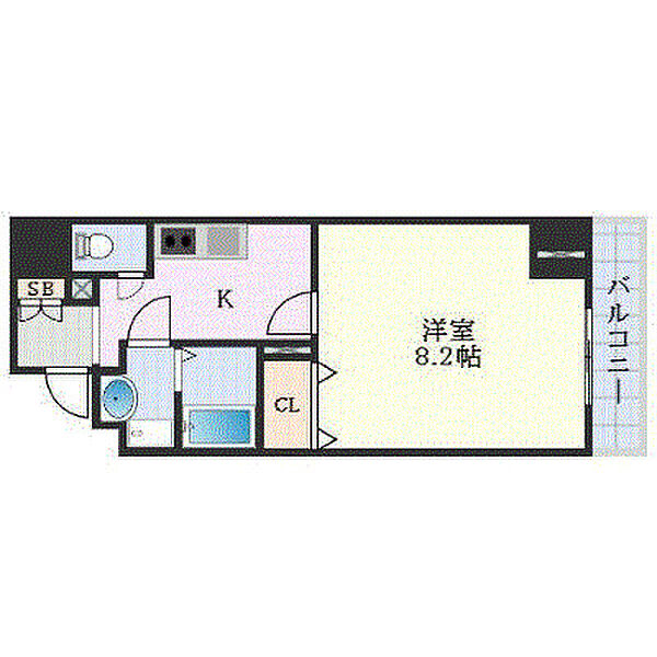 エクセル姫路 701｜兵庫県姫路市東延末2丁目(賃貸マンション1K・7階・30.01㎡)の写真 その2