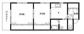 フレシール土山 304 ｜ 兵庫県姫路市土山4丁目（賃貸マンション2K・3階・47.73㎡） その2