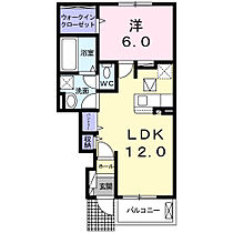 ヴィラ　ドゥ　グレーヌ梅ケ谷Ｃ 102 ｜ 兵庫県姫路市梅ケ谷町21番50号（賃貸アパート1LDK・1階・44.55㎡） その2