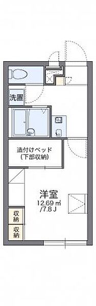 レオパレスＪＯＹ 109｜兵庫県神崎郡福崎町馬田(賃貸アパート1K・1階・21.81㎡)の写真 その2