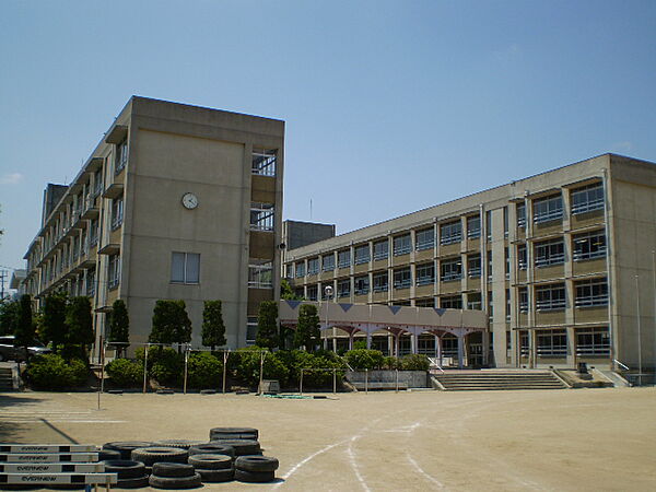 画像8:【中学校】姫路市立　増位中学校まで541ｍ