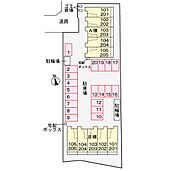 駐車場配置図