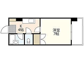 第1品川ビル  ｜ 広島県広島市西区打越町（賃貸マンション1K・6階・22.32㎡） その2