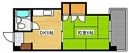 間取図画像 1DK