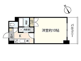 S-FORT中広通り  ｜ 広島県広島市西区中広町2丁目（賃貸マンション1K・6階・27.59㎡） その2