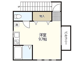 高野アパート  ｜ 広島県広島市中区江波二本松2丁目（賃貸アパート1R・2階・16.04㎡） その2