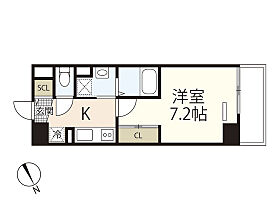 Kukui Komohana  ｜ 広島県広島市西区己斐本町1丁目（賃貸マンション1K・1階・26.45㎡） その2