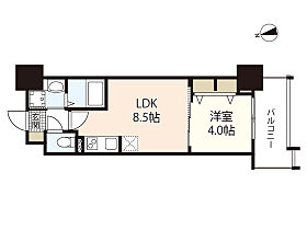 S-RESIDENCE本川町afford 603 ｜ 広島県広島市中区本川町3丁目（賃貸マンション1LDK・6階・29.98㎡） その2