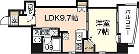 広島県広島市中区鉄砲町（賃貸マンション1LDK・6階・39.97㎡） その2